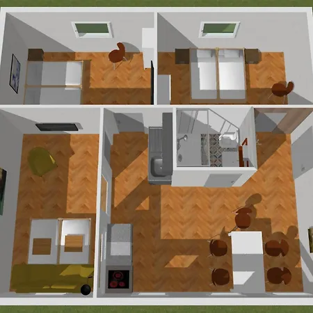 H&h Im Herzen Der Stadt Geraeumig Ruhig Zentral Mit Kueche Und Esstisch Apartmán *