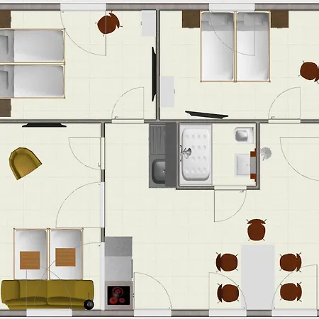 Apartmán H&h Im Herzen Der Stadt Geraeumig Ruhig Zentral Mit Kueche Und Esstisch *