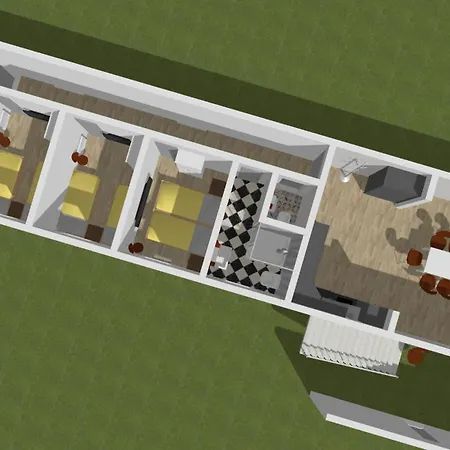 아파트 H&h Im Herzen Der Stadt Geraeumig Ruhig Zentral Mit Kueche Und Esstisch 그라이프스발트